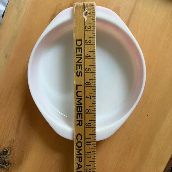 Vintage Pyrex Flamingo Pink #221 Round Baking Dish - Picture 6 of 7